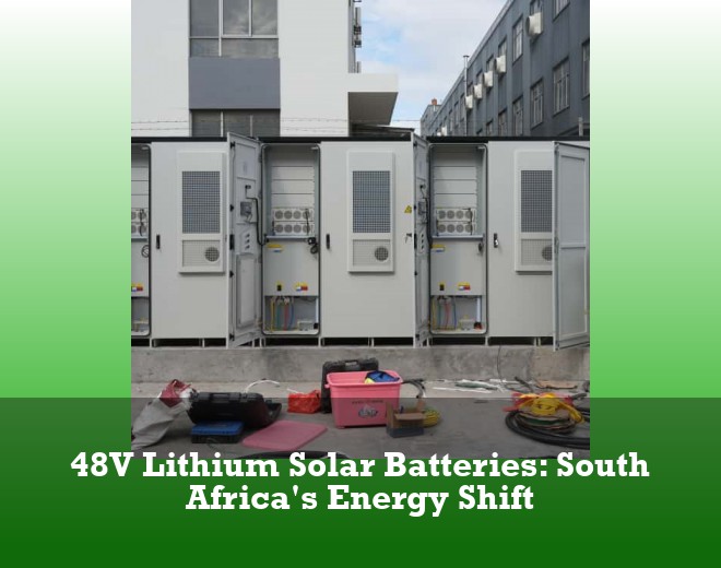48V Lithium Solar Batteries: South Africa's Energy Shift
